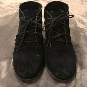 Franco Sarto wedge booties